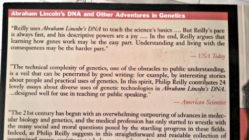 Beispielbild fr Abraham Lincoln's DNA and Other Adventures in Genetics zum Verkauf von WorldofBooks