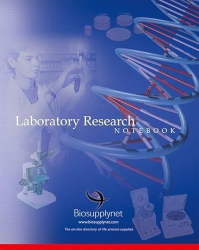 Beispielbild fr Biosupplynet Laboratory Research Notebook zum Verkauf von PBShop.store US