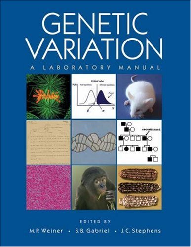 9780879697792: Genetic Variation: A Laboratory Manual