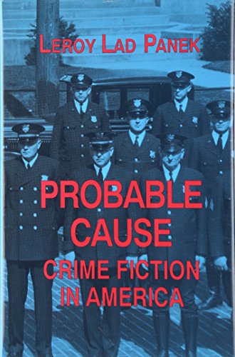 Beispielbild fr Probable Cause: Crime Fiction in America zum Verkauf von medimops