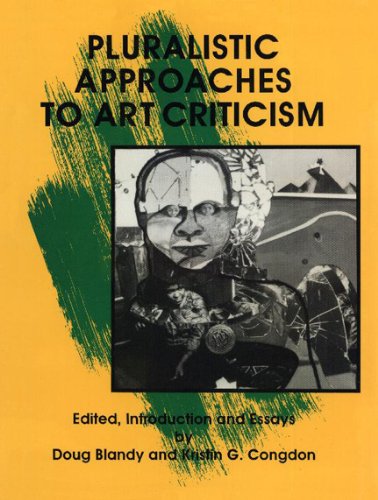 Imagen de archivo de Pluralistic Approaches to Art Criticism a la venta por Ken's Book Haven