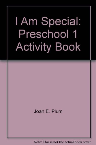Stock image for I Am Special: Preschool 1 Activity Book for sale by SecondSale