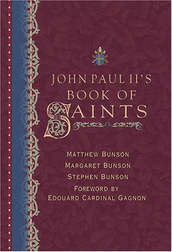 Imagen de archivo de John Paul II's Book of Saints a la venta por The Maryland Book Bank