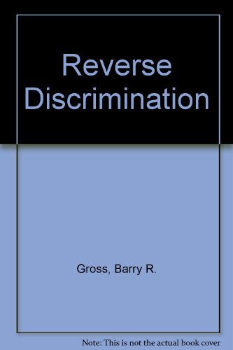 Beispielbild fr Reverse Discrimination zum Verkauf von Anybook.com