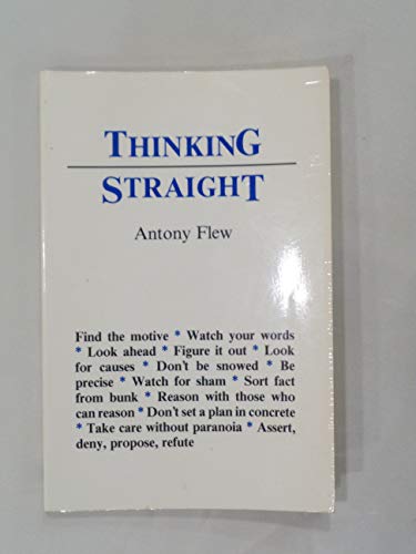 Imagen de archivo de Thinking Straight a la venta por Bookmarc's