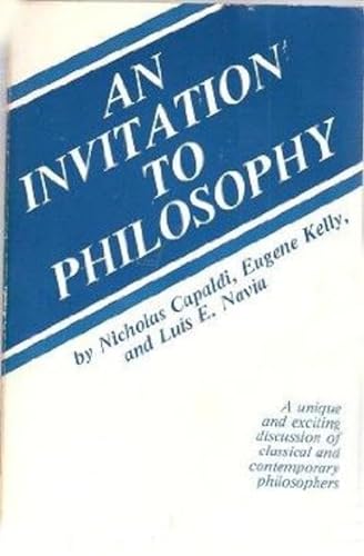 Stock image for An Invitation to Philosophy for sale by The Unskoolbookshop