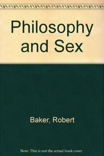 Imagen de archivo de Philosophy and Sex a la venta por Books From California