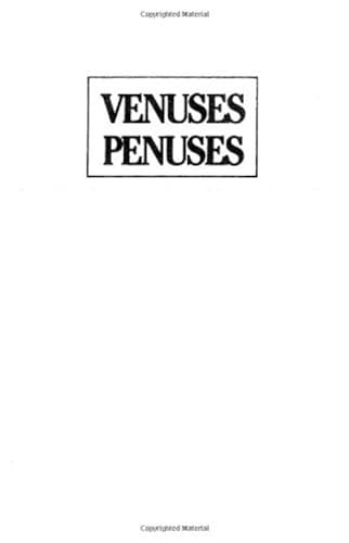 9780879753276: Venuses Penuses