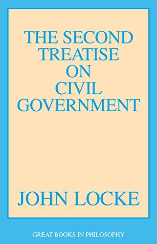 Stock image for The Second Treatise on Civil Government (Great Books in Philosophy) for sale by SecondSale