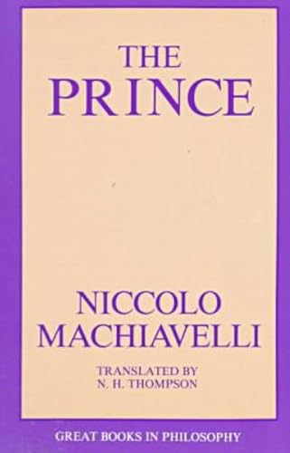 Beispielbild fr The Prince (Great Books in Philosophy) zum Verkauf von Wonder Book