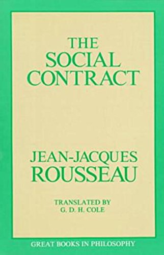 9780879754440: The Social Contract (Great Books in Philosophy)