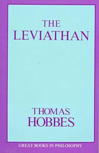 Stock image for The Leviathan (Great Books in Philosophy) for sale by Books From California