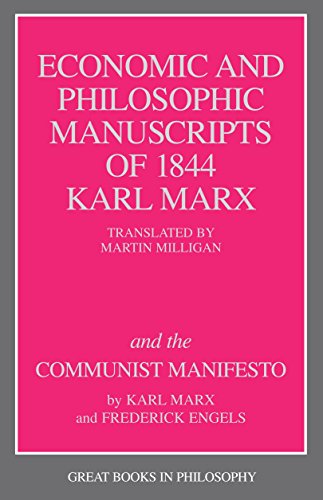 Imagen de archivo de The Economic and Philosophic Manuscripts of 1844 and the Communist Manifesto (Great Books in Philosophy) a la venta por SecondSale