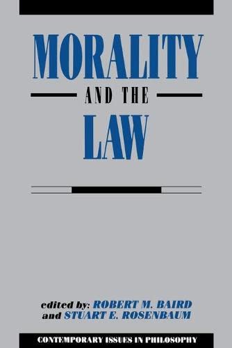 Stock image for Morality and the Law for sale by Better World Books