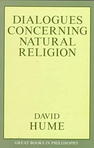 Imagen de archivo de Dialogues Concerning Natural Religion (Great Books in Philosophy) a la venta por HPB-Emerald