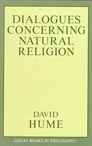 Stock image for Dialogues Concerning Natural Religion (Great Books in Philosophy) for sale by HPB-Emerald