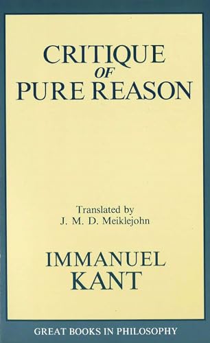 9780879755966: The Critique of Pure Reason