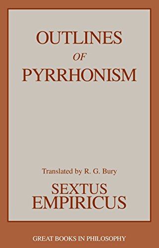 Beispielbild fr Outlines of Pyrrhonism zum Verkauf von Better World Books