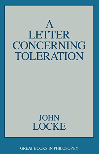 9780879755980: A Letter Concerning Toleration (Great Books in Philosophy)