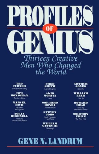 Beispielbild fr Profiles of Genius zum Verkauf von Wonder Book