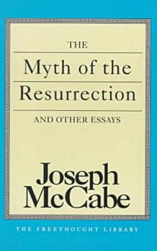 Beispielbild fr The Myth of the Resurrection and Other Essays zum Verkauf von ThriftBooks-Dallas