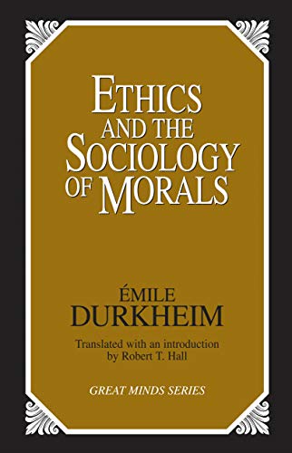 Imagen de archivo de Ethics and the Sociology of Morals a la venta por Better World Books