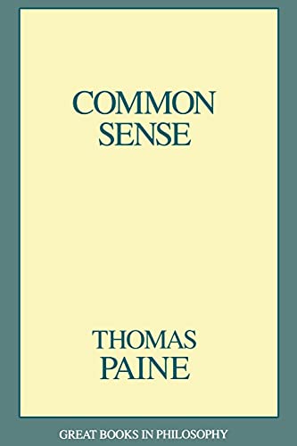 Imagen de archivo de Common Sense (Great Books in Philosophy) a la venta por SecondSale