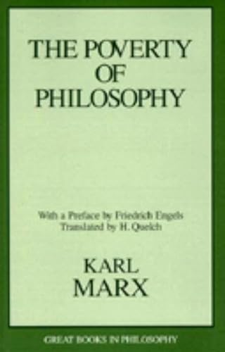 9780879759773: The Poverty of Philosophy (Contemporary Issues (Prometheus))