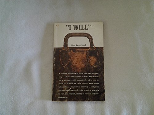 Stock image for I Will for sale by Jenson Books Inc