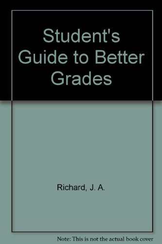 Imagen de archivo de Student's Guide To Better Grades a la venta por Mt. Baker Books