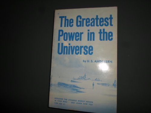 Imagen de archivo de The Greatest Power in the Universe a la venta por Decluttr