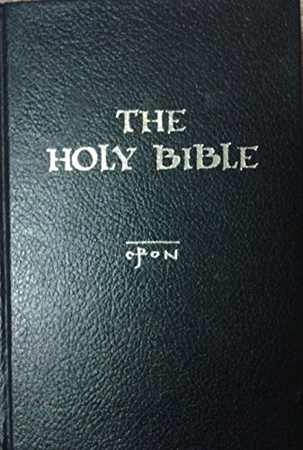 Beispielbild fr The Holy Bible in the Language of Today: An American Translation zum Verkauf von Ergodebooks