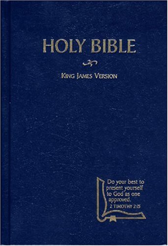 Beispielbild fr KJV Drill Bible, Blue Hardcover (KING JAMES VERSION) zum Verkauf von SecondSale