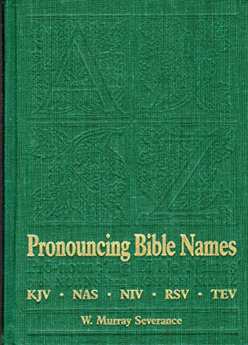 Beispielbild fr Pronouncing Bible Names zum Verkauf von Front Cover Books