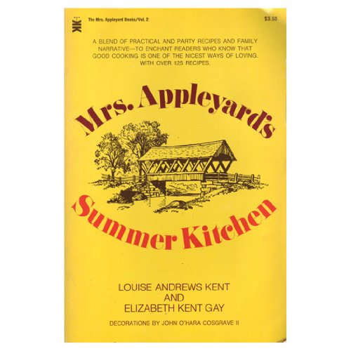 Imagen de archivo de Mrs. Appleyard's summer kitchen (Their The Mrs. Appleyard books ; v. 2) a la venta por ThriftBooks-Atlanta
