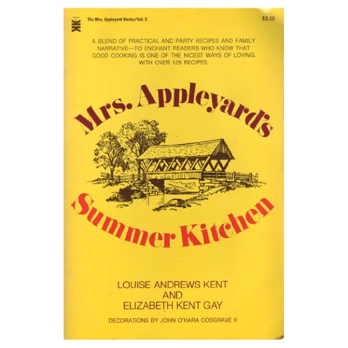 Stock image for Mrs. Appleyard's summer kitchen (Their The Mrs. Appleyard books ; v. 2) for sale by ThriftBooks-Atlanta