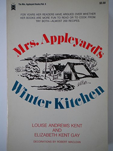 Imagen de archivo de Mrs. Appleyards Winter Kitchen a la venta por KuleliBooks