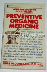 Stock image for Preventive Organic Medicine (Pivot Health Book) for sale by Front Cover Books