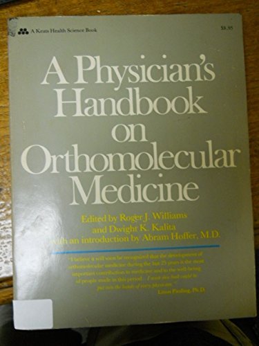 9780879831998: A PHYSICIANS HANDBOOK ON ORTHOMOLECULAR MEDICINE