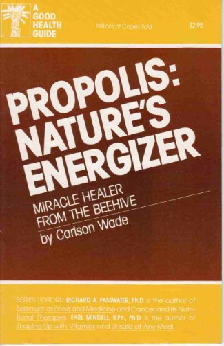 Beispielbild fr Propolis: Nature's Energizer zum Verkauf von Wonder Book