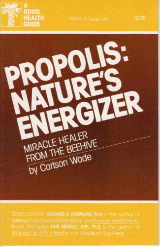 Stock image for Propolis: Nature's Energizer for sale by Jenson Books Inc
