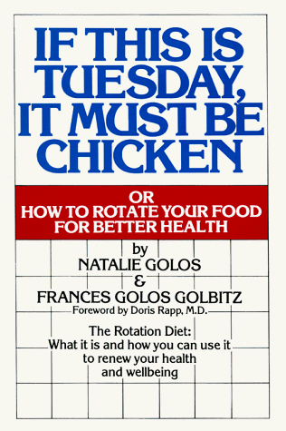 Imagen de archivo de IF THIS IS TUESDAY IT MUST BE CHICKEN a la venta por WorldofBooks