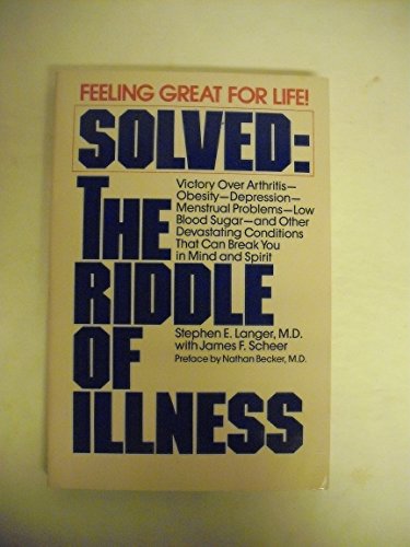 Imagen de archivo de Solved: The Riddle of Illness a la venta por More Than Words