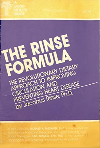 9780879834654: The Rinse Formula (Keats Good Health Guides)