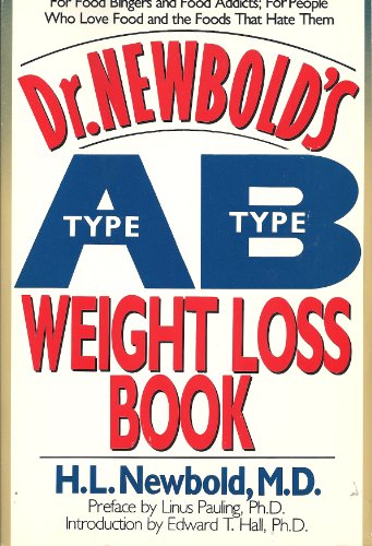 Stock image for Dr. Newbold's Type A/Type B Weight Loss Book for sale by Wonder Book