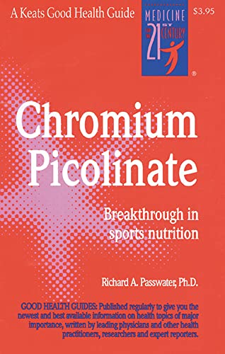Beispielbild fr Chromium Picolinate zum Verkauf von Better World Books