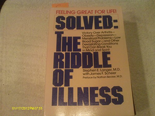 9780879836672: SOLVED: THE RIDDLE OF ILLNESS