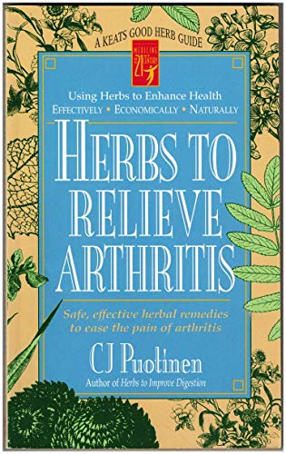 Imagen de archivo de Herbs to Relieve Arthritis a la venta por ThriftBooks-Atlanta