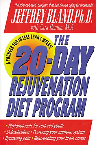Beispielbild fr The 20-Day Rejuvenation Diet Program zum Verkauf von Better World Books