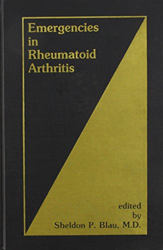 Stock image for Emergencies in Rheumatoid Arthritis for sale by Basi6 International